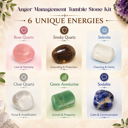 Premium Reiki Charged Healing Crystal Tumble Stone Kit for Manifestation, Chakra Balancing, Wealth, Education, Relationship, Protection, Health Booster, Stress Relief and Positive Energy Activation
