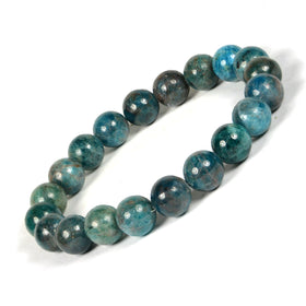 Blue Apatite crystal bracelet for motivation