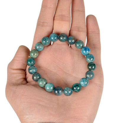 Natural Apatite bracelet for focus and confidence