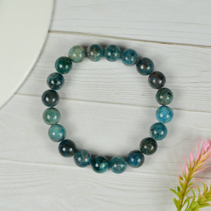 Natural Apatite bracelet for focus and confidence