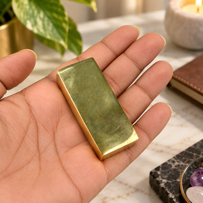Brass Vastu Aura Booster | Pure Brass Vastu Energy Booster for Home, Office & Shop | Vastu Decorative Remedy for Positive Energy, Harmony & Spiritual Décor