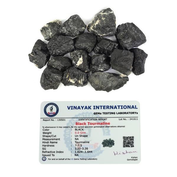 Black Tourmaline Raw Rough Stones