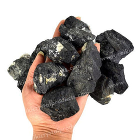 Black Tourmaline Rough Stone