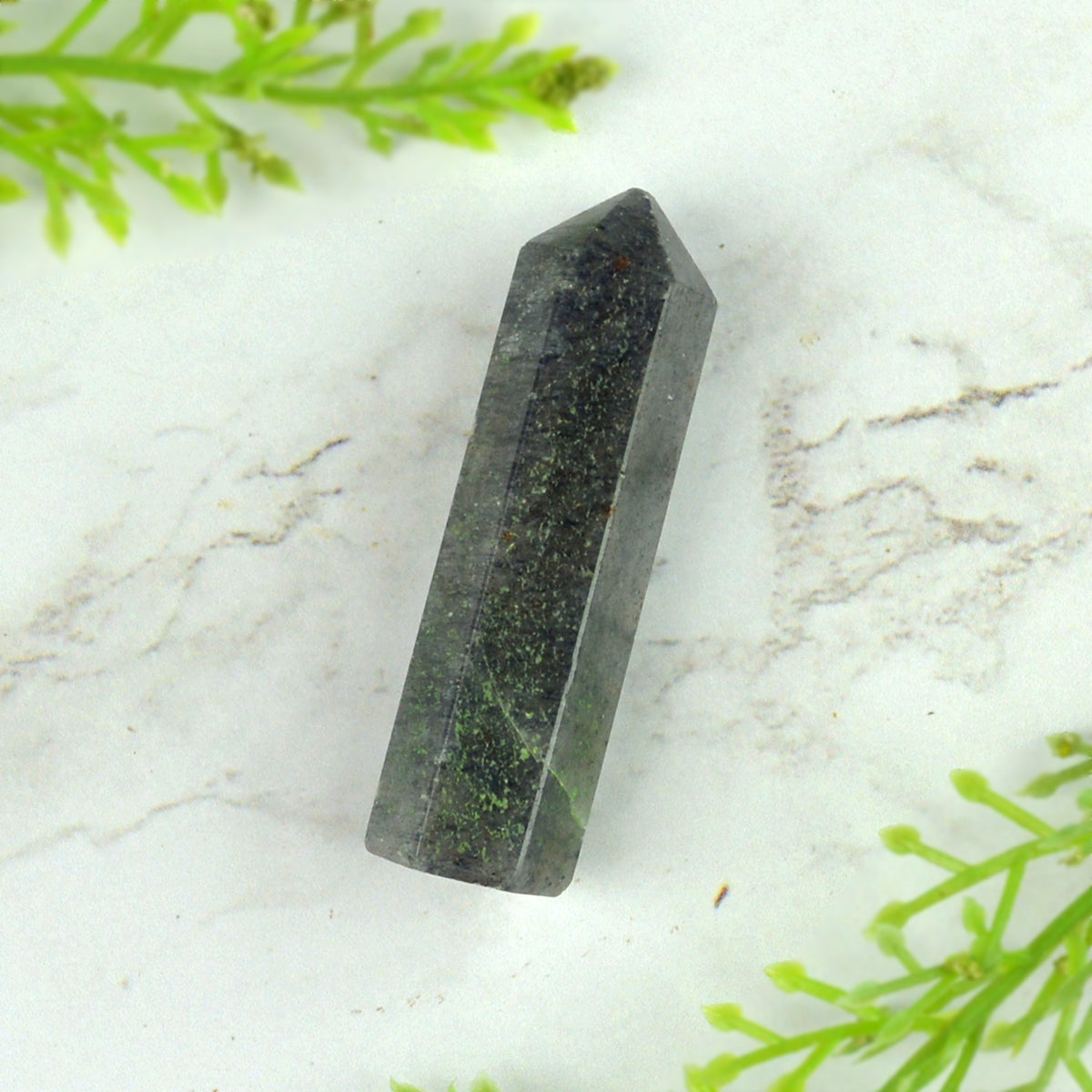 Natural Blue Aventurine Crystal Pencil Obelisk 50-55 mm Reiki Charged