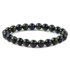 Blue Tiger Eye Crystal Bracelet | Natural Healing Gemstone Bracelet for Calm & Insight