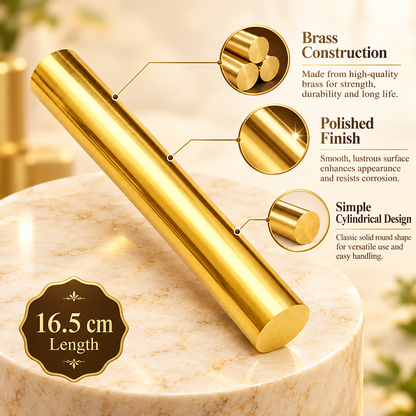 Brass Geopathic Neutralizer Rod for Vastu Practices
