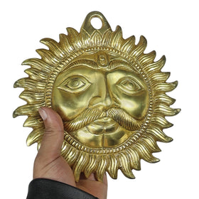 Handmade Brass Sun Wall Art Spiritual Home Decor