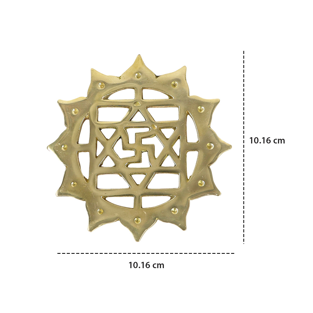Brass Helix 10 cm (4 Inch)