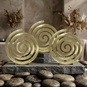 Brass Helix North West Vastu Tool