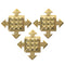 Brass Helix for South Direction Placement Pack of 3