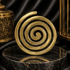 Brass Helix Vastu Remedy for North West Direction
