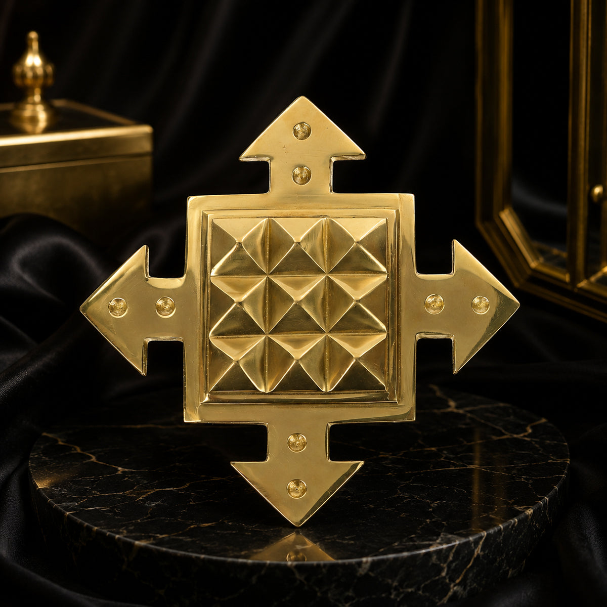 Brass Helix Vastu Remedy for South Direction