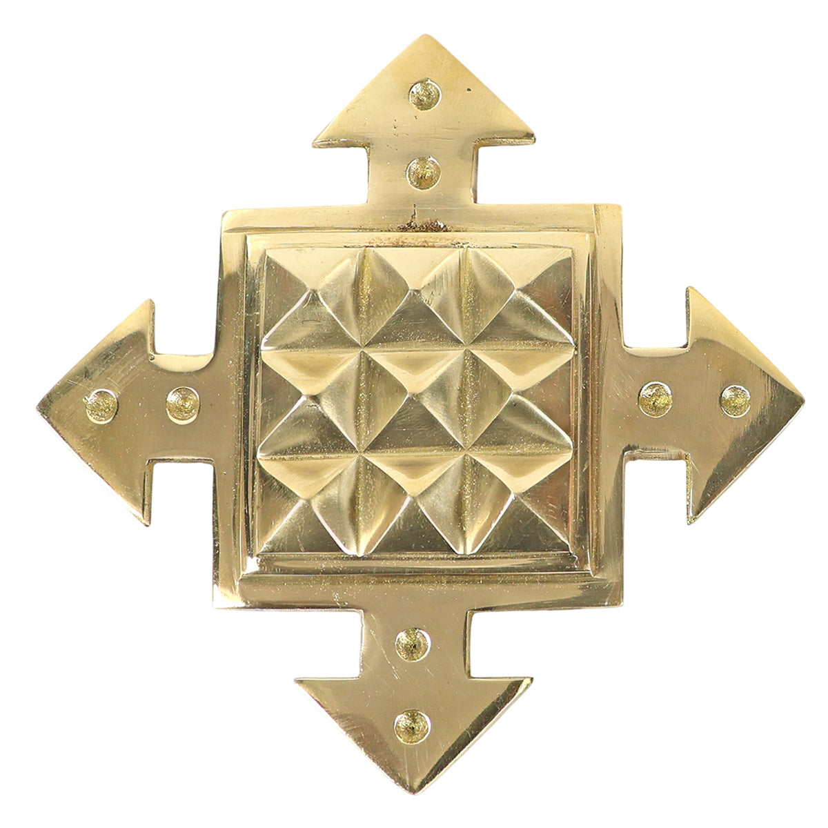 Brass Helix for South Direction Placement | Premium Brass Vastu Helix Tool for South Direction | Traditional Vastu Remedy for Home, Office & Commercial Spaces | 15 cm (6 Inch) | Pack of 1