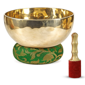 Brass Meditation Bowl with Mallet