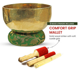 Brass Meditation Singing Bowl 500 gm