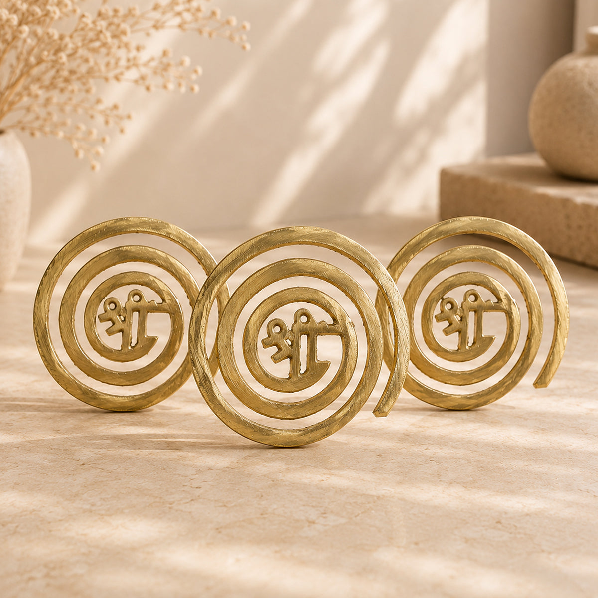 Brass Vastu Accessory Pack of 3