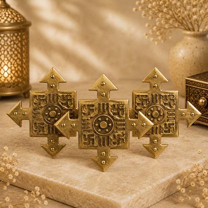 Brass Vastu Helix for North Zone Correction