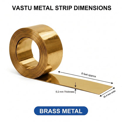 Brass Vastu Strip for Home