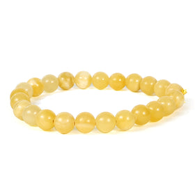 Calcite Crystal Bracelet | Natural Healing Gemstone Bracelet for Energy & Clarity