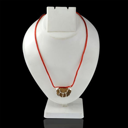 Certified 1 One Mukhi Rudraksha Pendant for Meditation, Spiritual Growth, Focus & Inner Peace