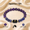 Aquarius कुंभ राशि Zodiac Bracelet