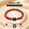 Taurus वृषभ राशि Zodiac Bracelet with Free Selenite Plate