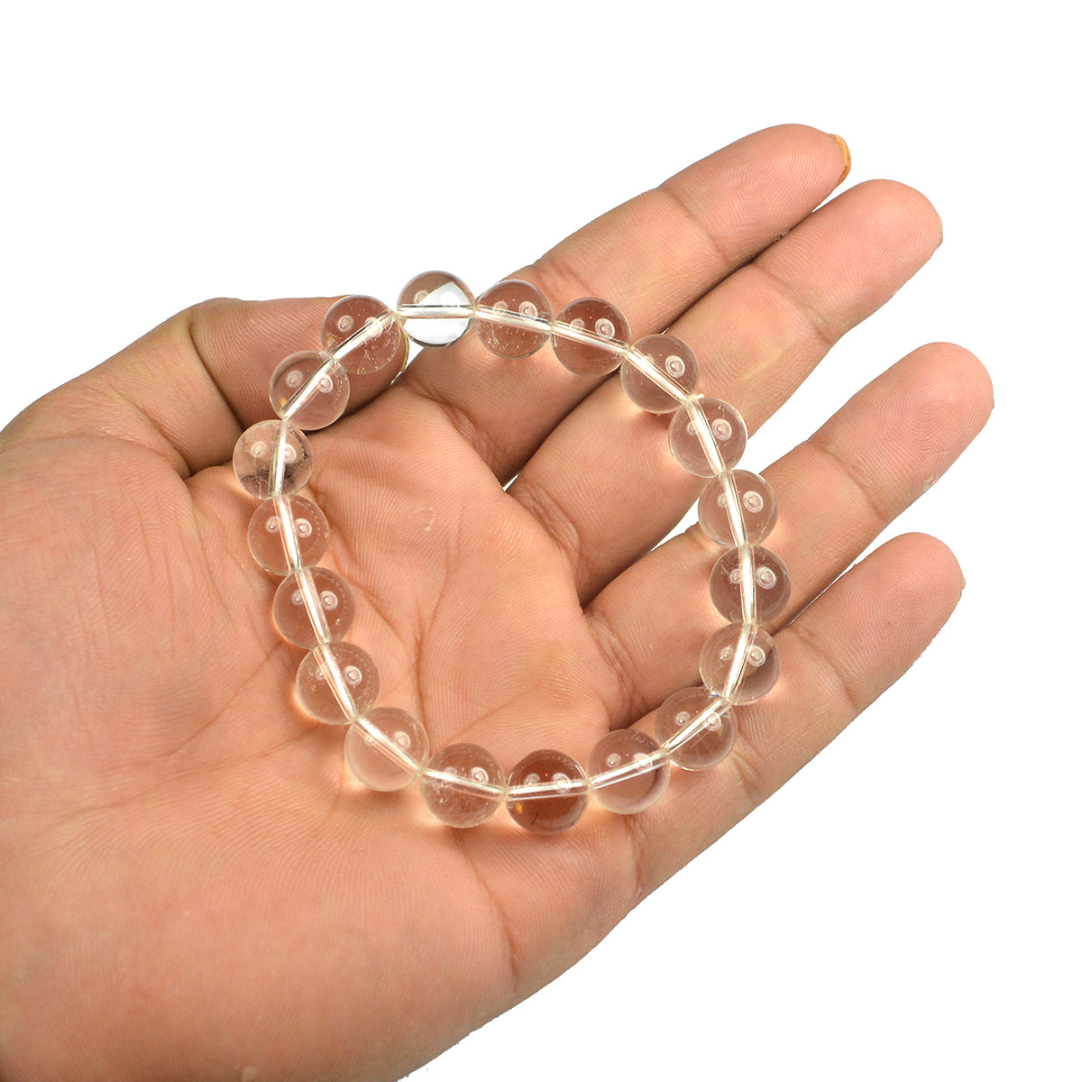 Natural Clear Quartz Crystal Bracelet Elegant Spiritual Gift