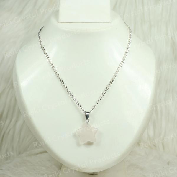 clear quartz pendant