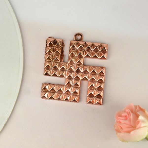 Copper Metal Swastik