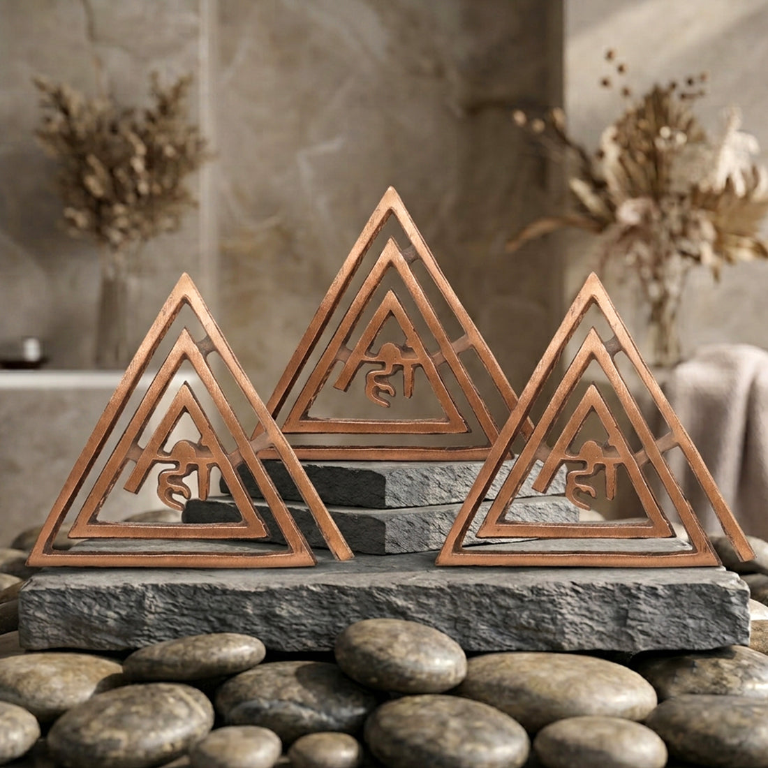 Copper Spiral Helix for Vastu