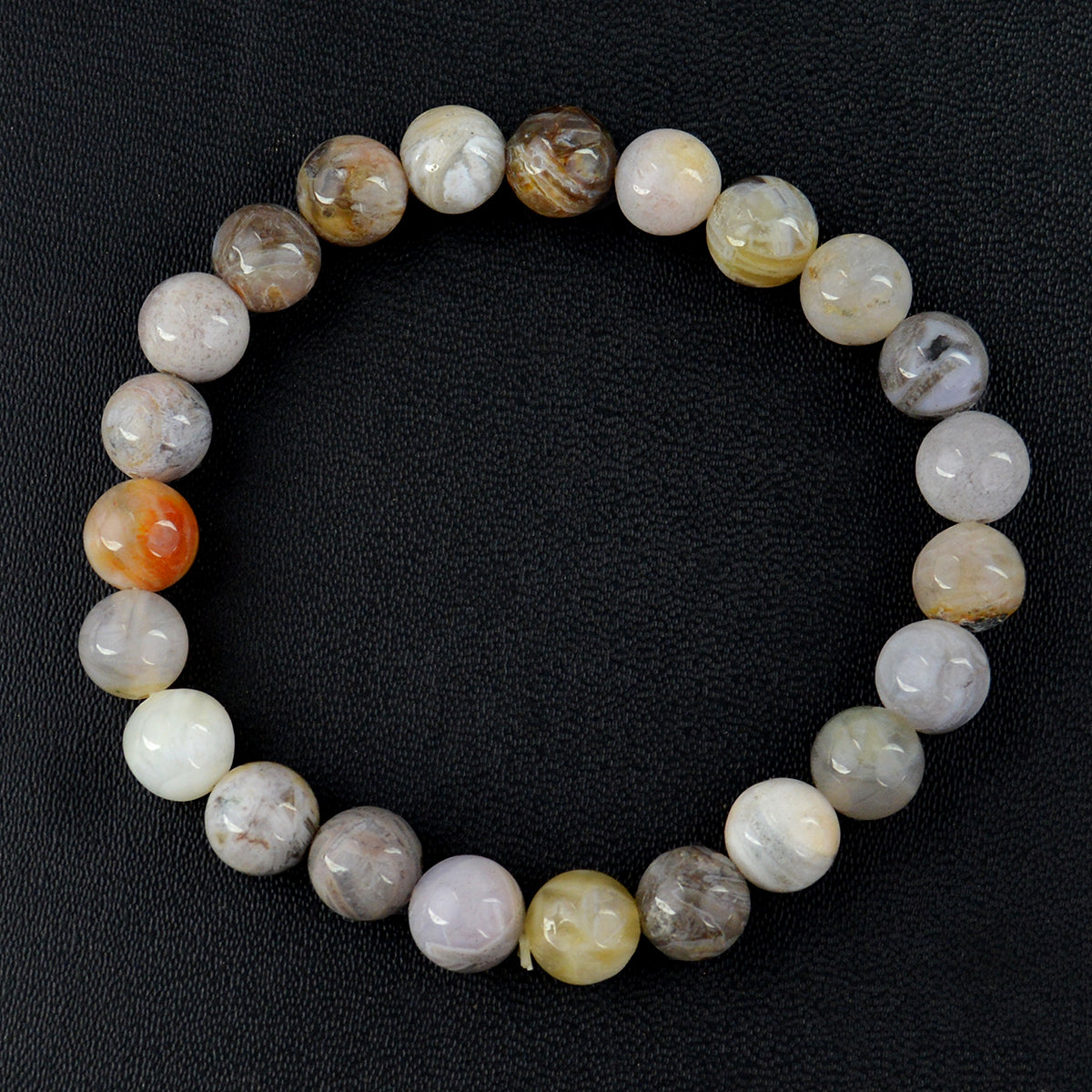 Crazy Lace Agate Crystal Bracelet | Natural Healing Gemstone Bracelet for Joy & Positivity