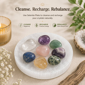 Crystal Charging Plate for Crystal Cleansing, Energy Charging