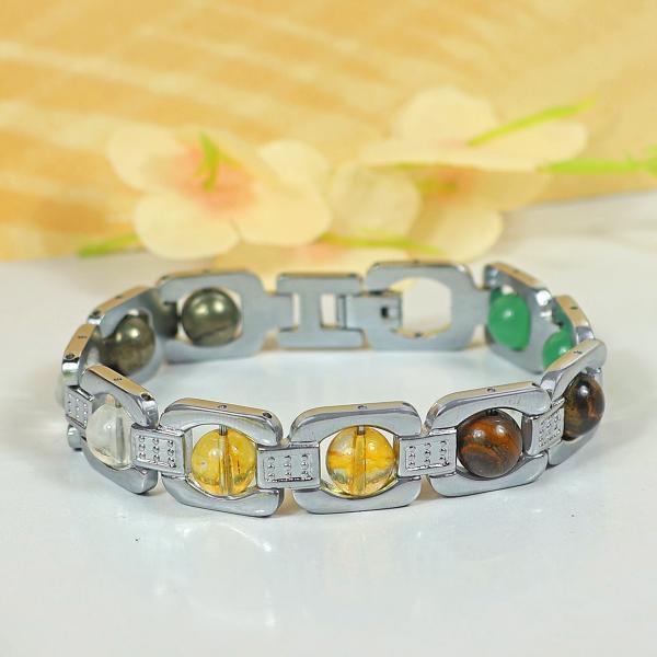 Financial confidence metal bracelet for men and women