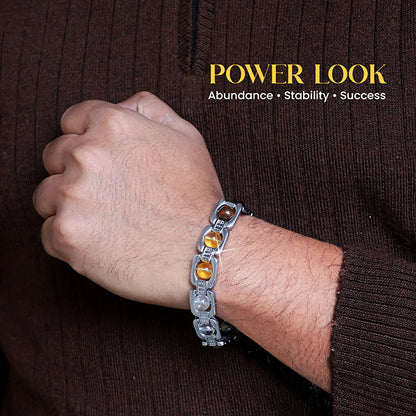 Dhan Yog metal bracelet for financial success