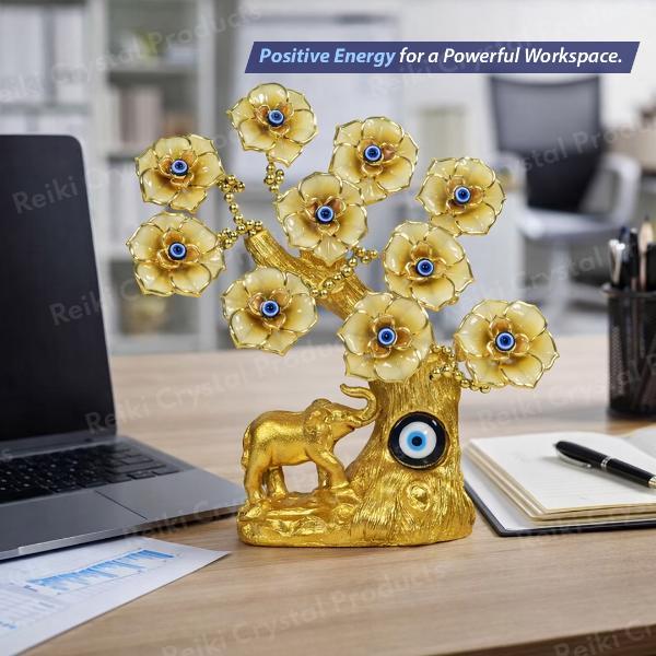 Feng Shui Evil Eye Tree for Protection and Good Luck