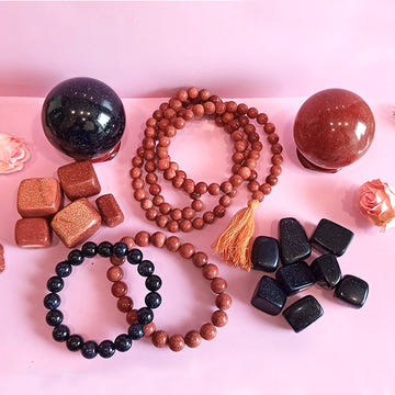 Goldstone Blue/Brown