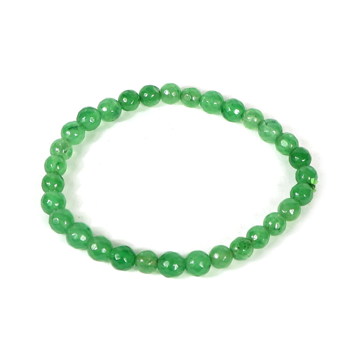 Green Aventurine Crystal Bracelet | Natural Healing Gemstone Bracelet for Luck, Prosperity & Positive Energy | Reiki Energized Crystal Bracelet for Men & Women
