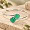 Green Onyx Cuff Bracelet