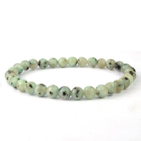 Kiwi Moonstone Crystal Bracelet | Natural Healing Gemstone Bracelet for Balance & Intuition