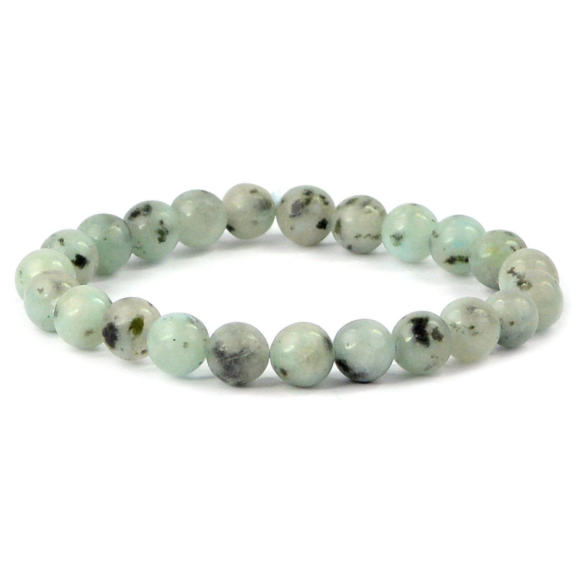 Kiwi Moonstone Crystal Bracelet | Natural Healing Gemstone Bracelet for Balance & Intuition
