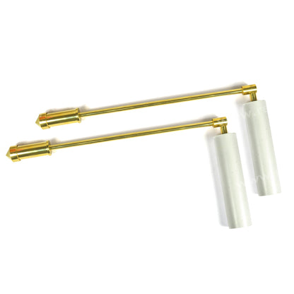 L Shape Brass Dowsing Rods