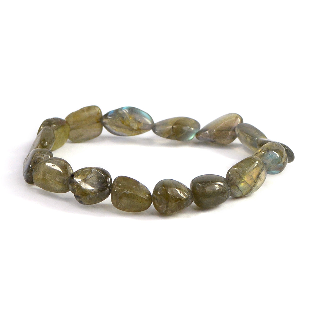Labradorite Crystal Bracelet | Natural Healing Gemstone Bracelet for Transformation & Intuition