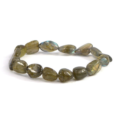 Labradorite Crystal Bracelet | Natural Healing Gemstone Bracelet for Transformation & Intuition