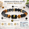 Triple Protection Leo Zodiac Bracelet