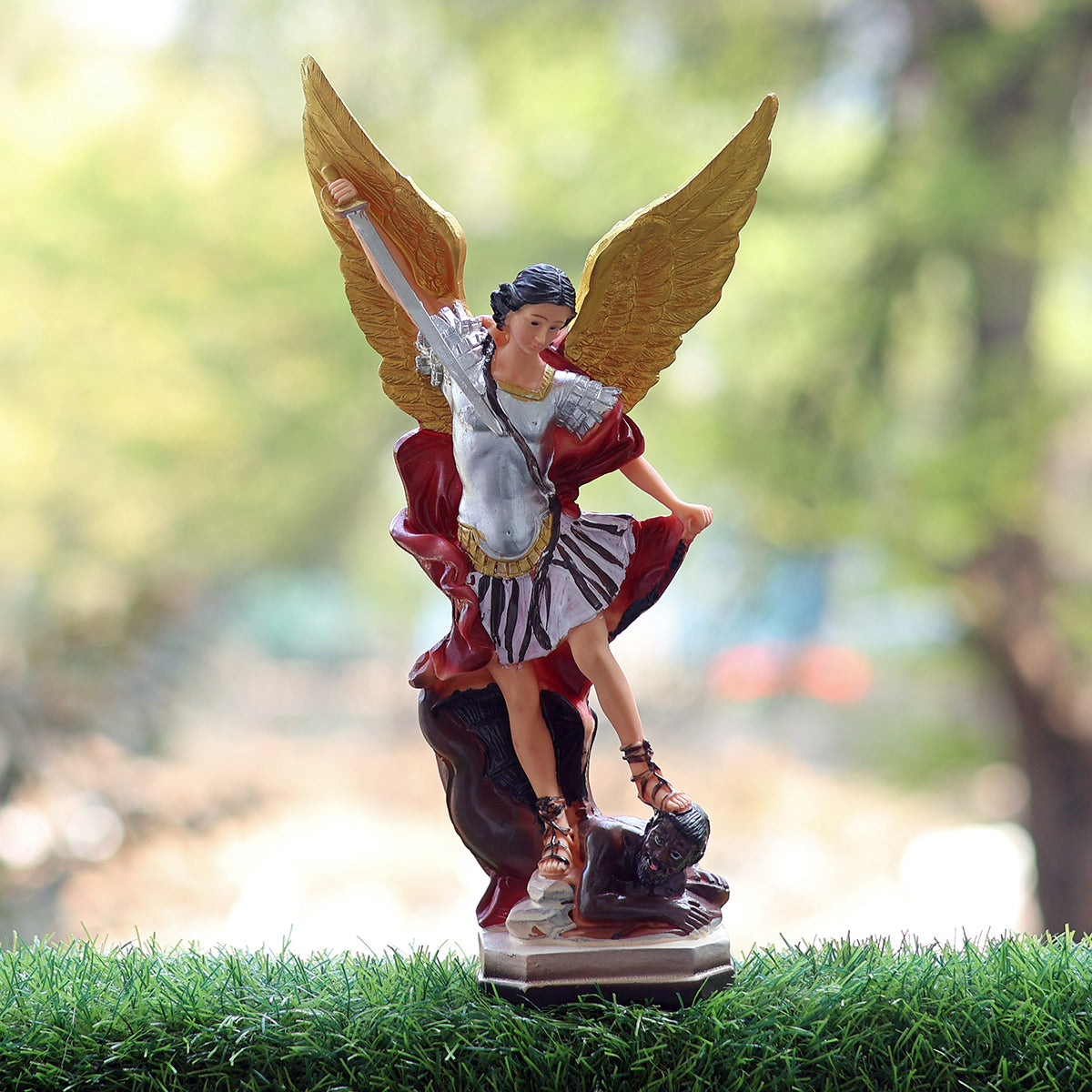 Archangel Michael statue