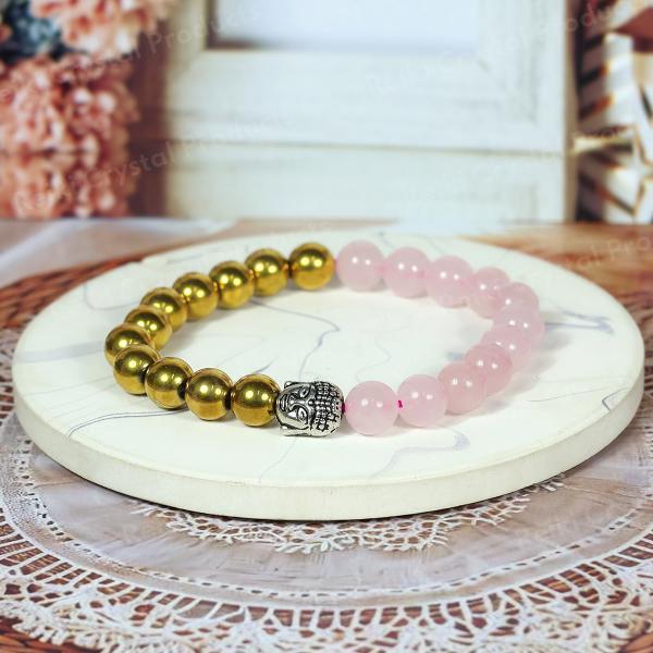 Money & Love Rose Quartz Bracelet