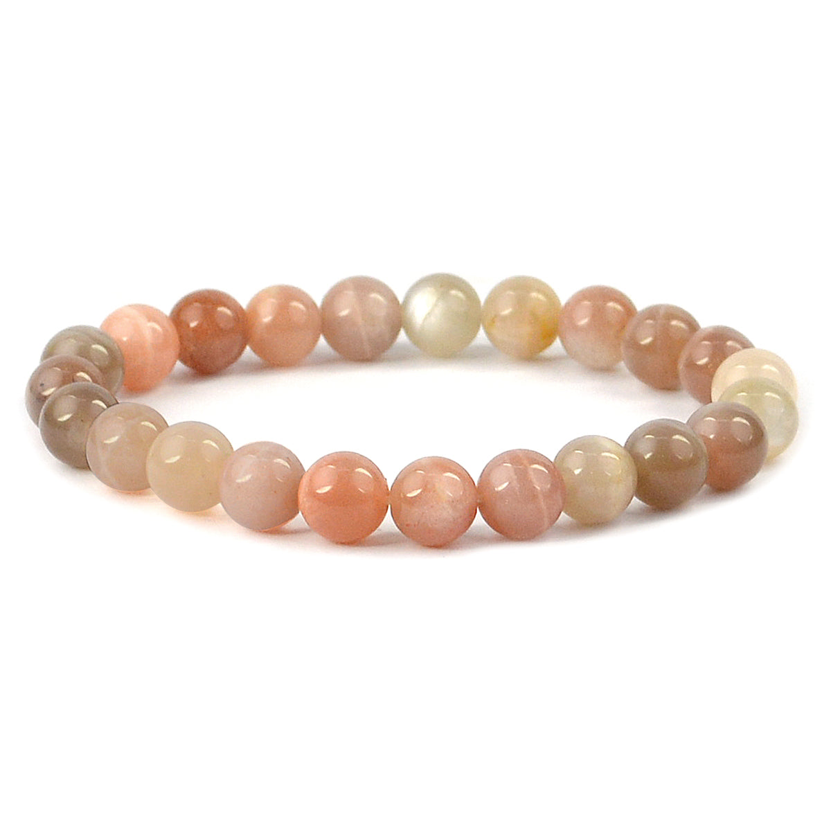 Multi Moonstone Crystal Bracelet | Natural Healing Gemstone Bracelet for Intuition & Emotional Balance