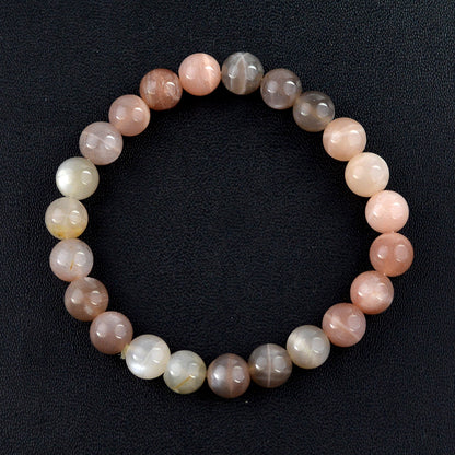 Multi Moonstone Crystal Bracelet | Natural Healing Gemstone Bracelet for Intuition & Emotional Balance