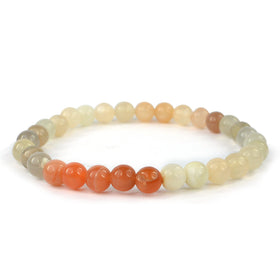 Multi Moonstone Crystal Bracelet | Natural Healing Gemstone Bracelet for Intuition & Emotional Balance