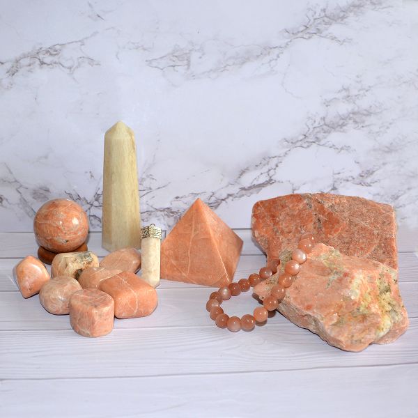 Peach Moonstone